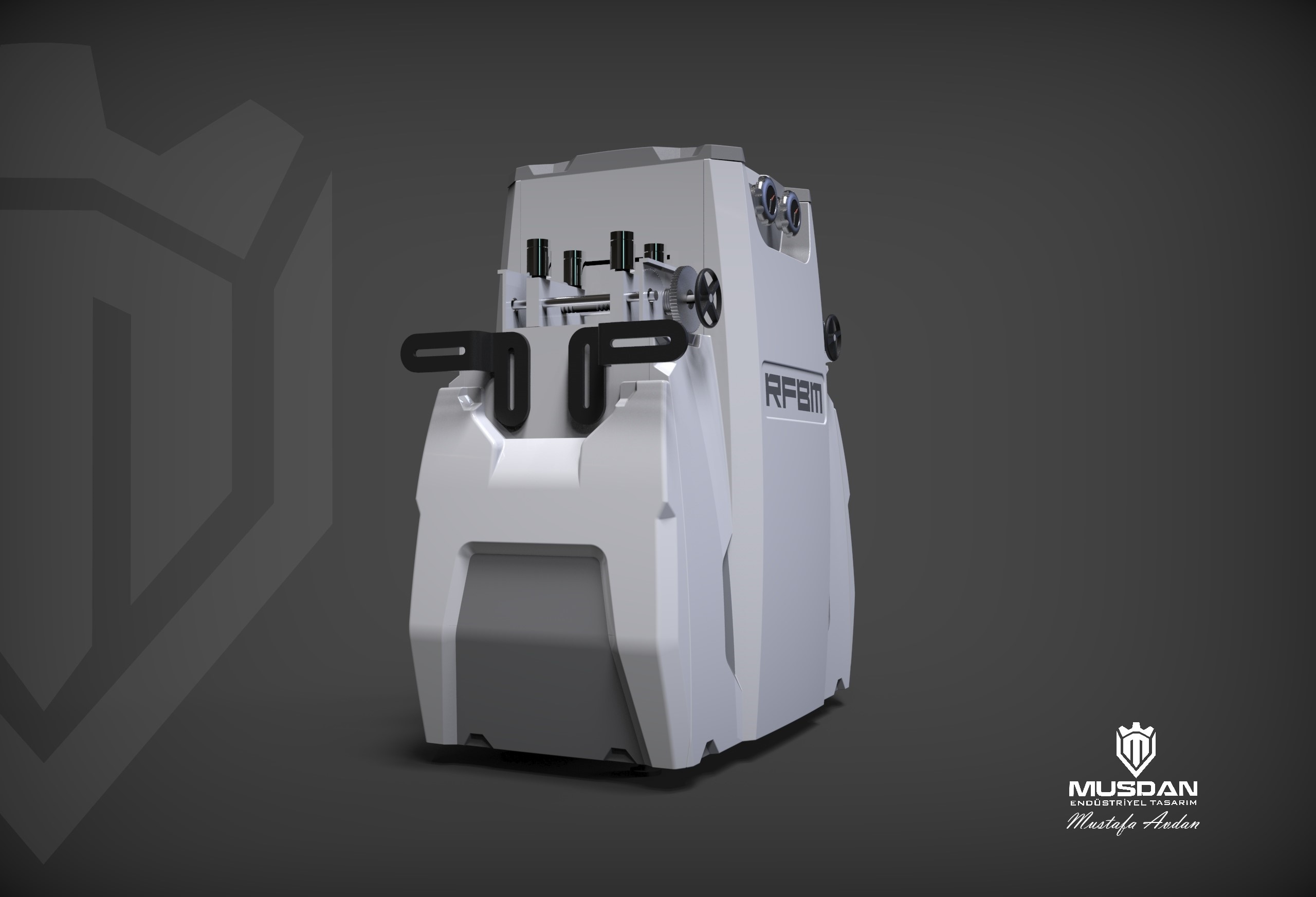 Servo motorlu saç sürücü giydirmesi