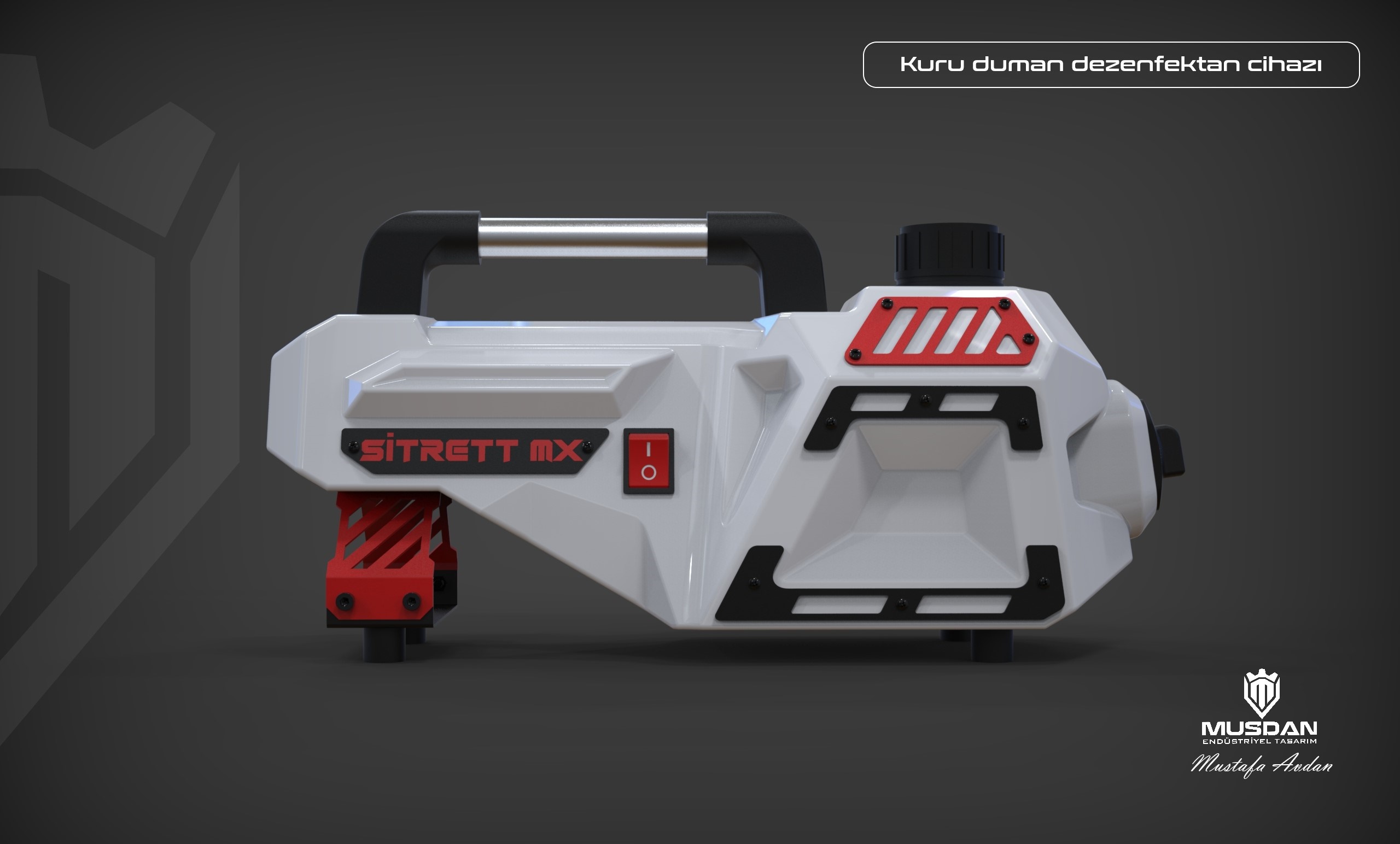 Kuru Buhar/Duman dezenfektan cihazı