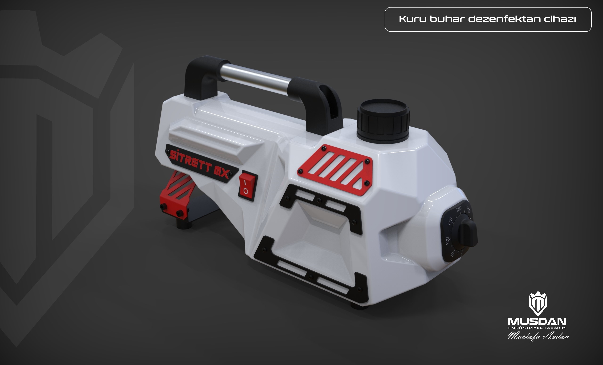 Kuru Buhar/Duman dezenfektan cihazı