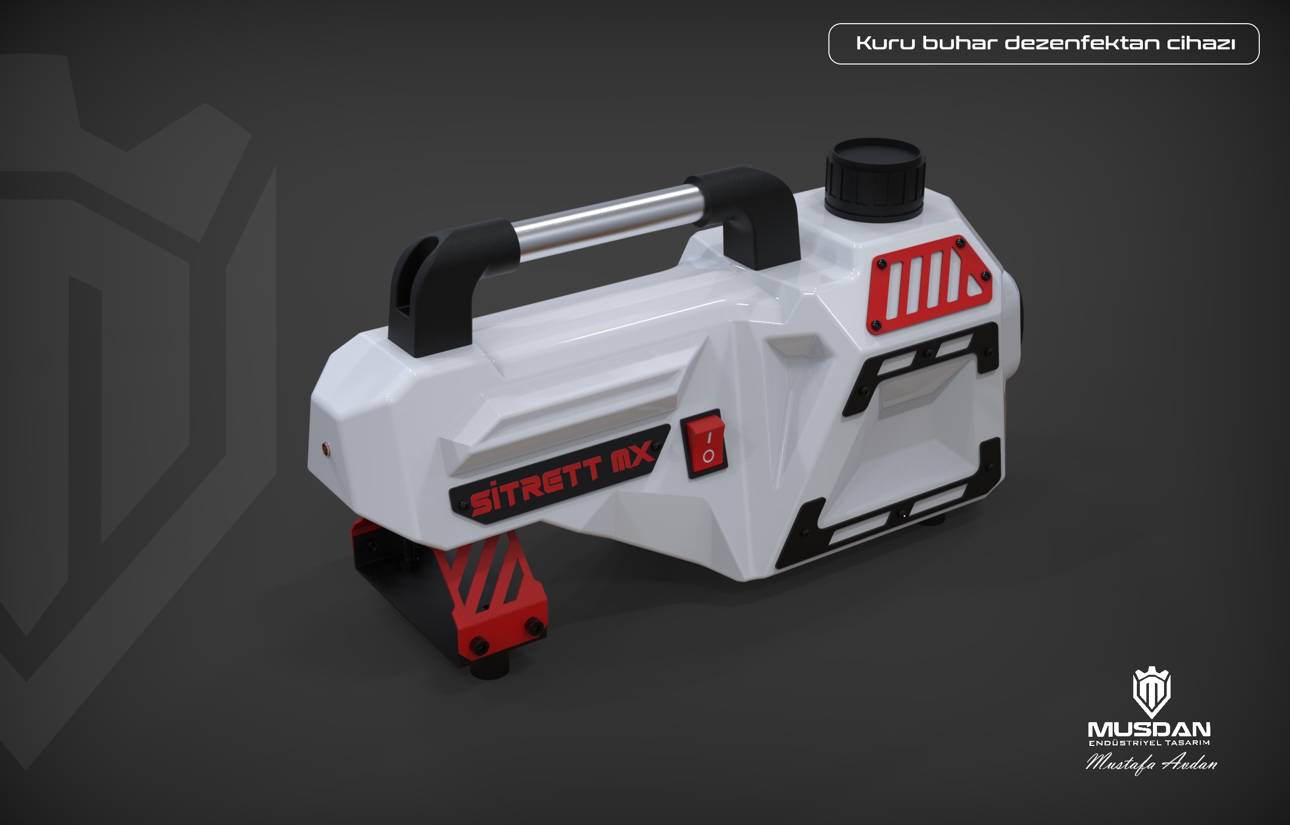 Kuru Buhar/Duman dezenfektan cihazı