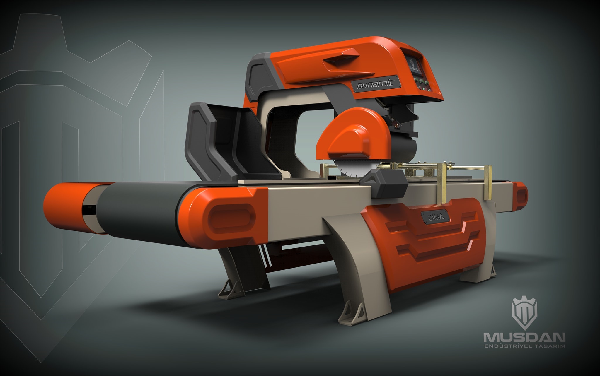 Mermer baş kesme makinesi / Dış giydirme