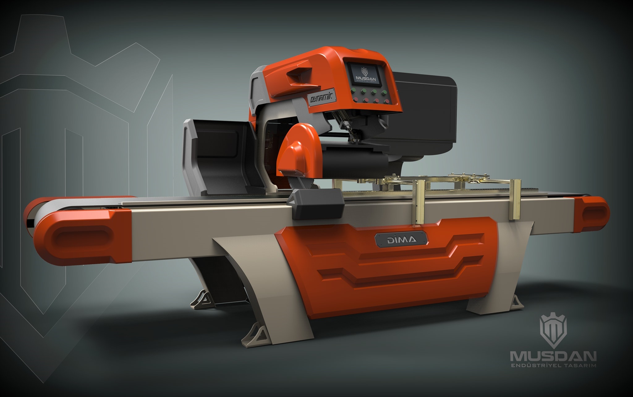 Mermer baş kesme makinesi / Dış giydirme